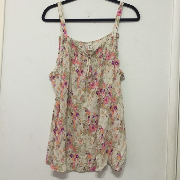 Floral tank top