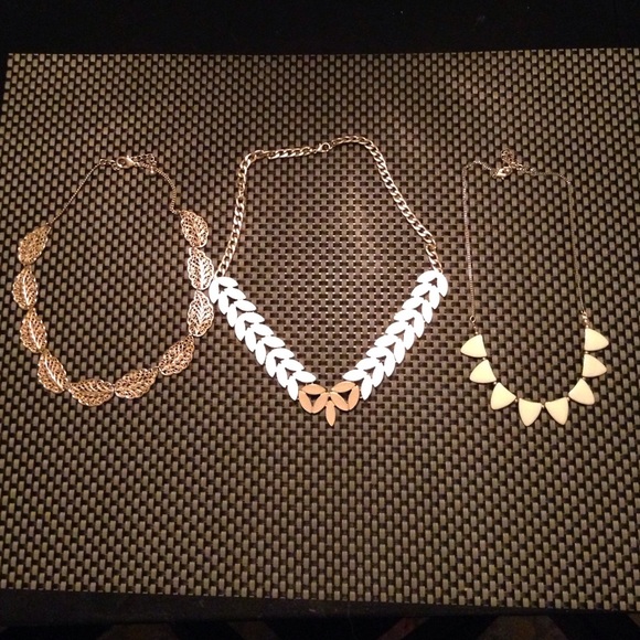 3 Gold Necklaces