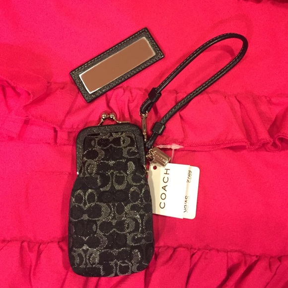 Coach Lipstick Case w/Mirror