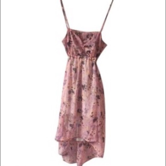 Brandy Melville Pink Floral Dress