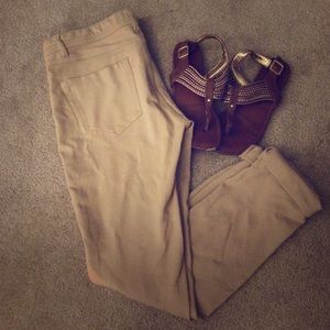 Khaki Leggings F21