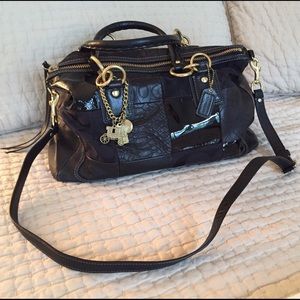 Coach patchwork cross body bag