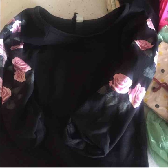 H&m floral printed shirt