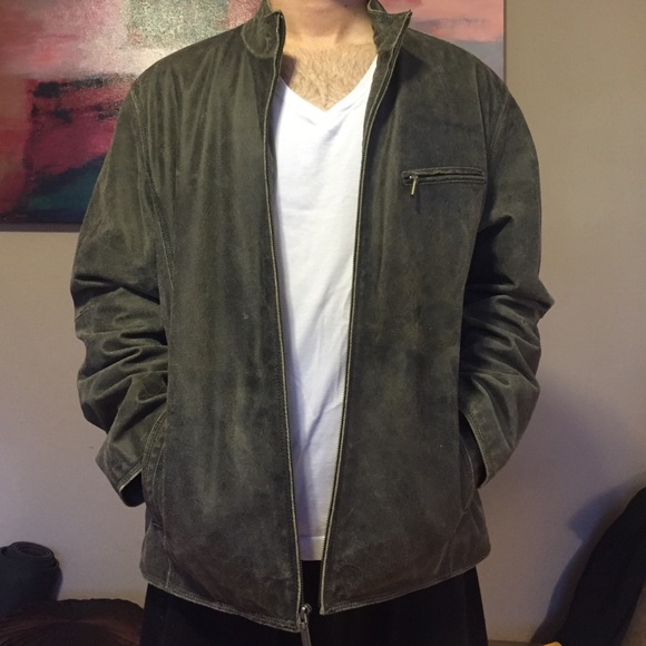 Robert Comstock Men's Leather Jacket - Brand New