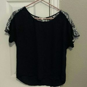 Navy blue blouse