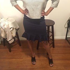 Navy-Blue Mermaid skirt