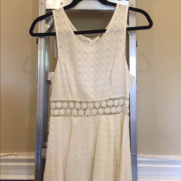 Free People Fitted With Daisies Dress
