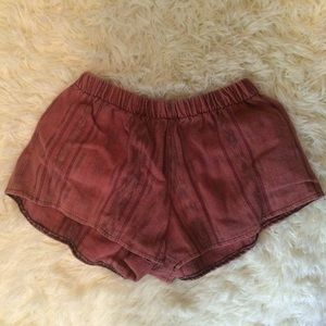 Rust Red Brandy Melville Shorts