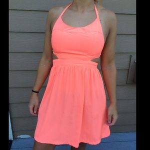 Bright Coral Dress