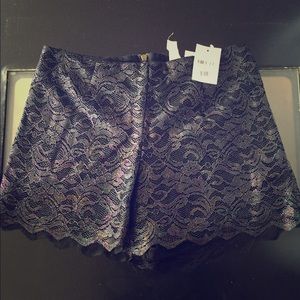 Lace shorts