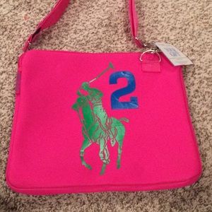 Ralph Lauren neoprene laptop bag