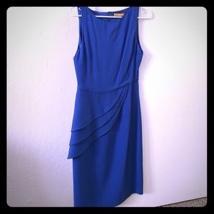 Alice+Olivia silk dress with cool open back