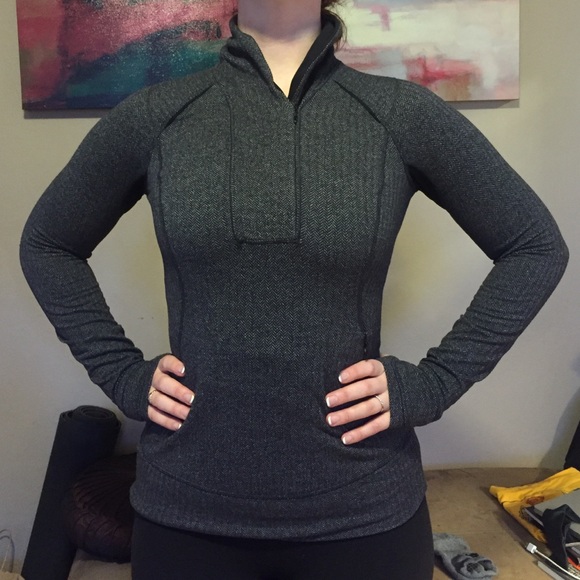lululemon houndstooth running sweater
