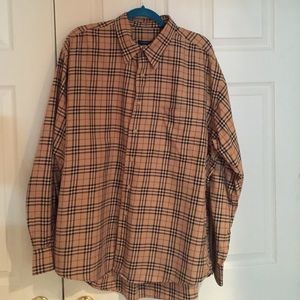 Authentic Burberry button down shirt