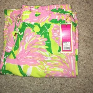 Lilly Pulitzer Flamingo Palazzo Pants