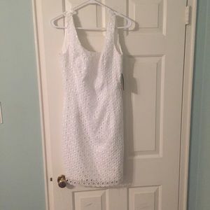 Lilly Pulitzer white sample dress Sz 4