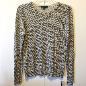 Ann Taylor antler detail long sleeves t-shirt
