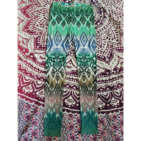 Colorful Leggings tribal boho hippie festival