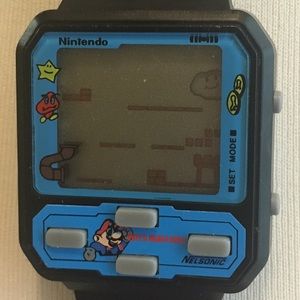 Original Nintendo digital gaming wrist watch.