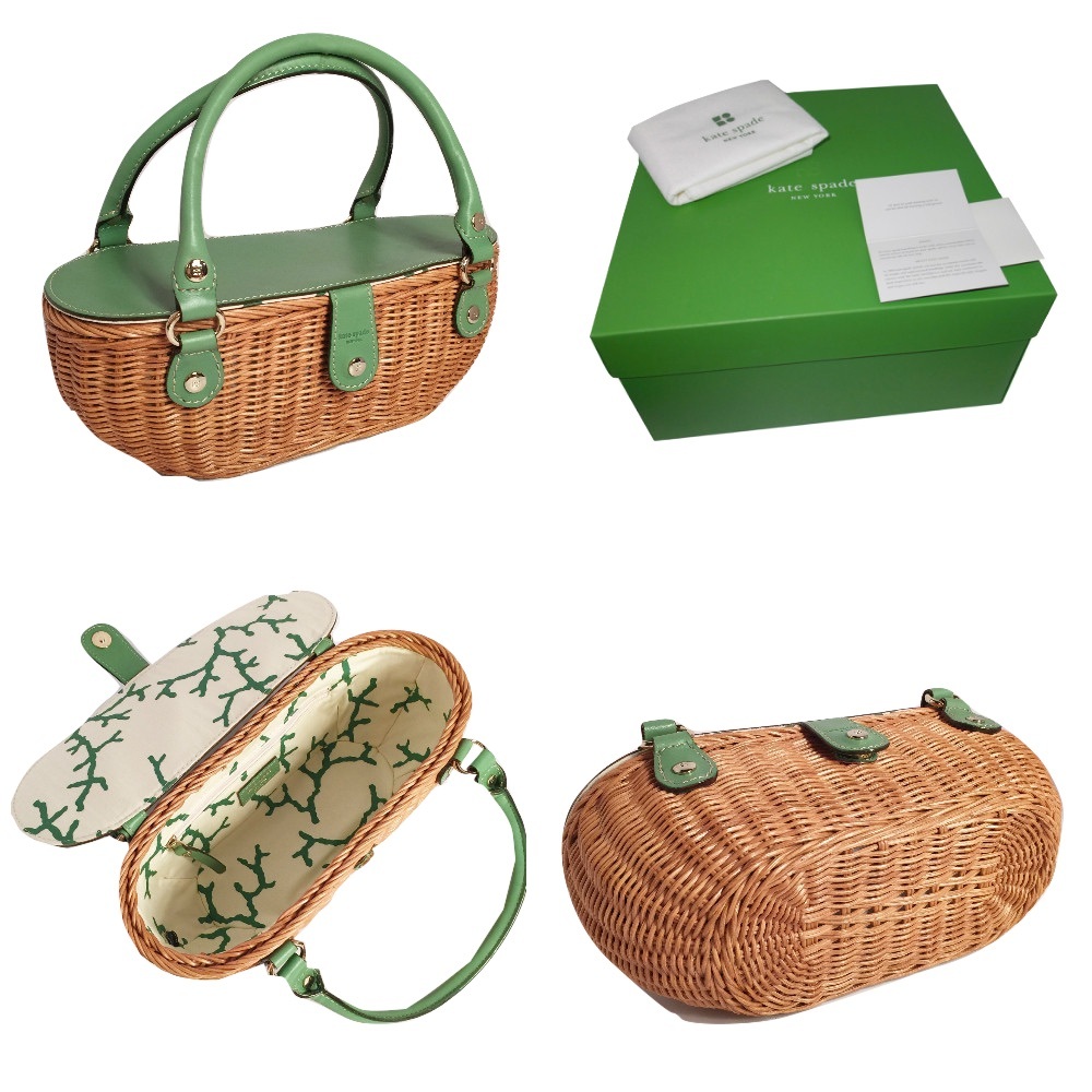 New Kate Spade Spring 2005 Collection Wicker Bag
