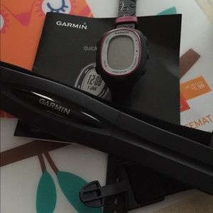 Garmin heart rate monitor watch