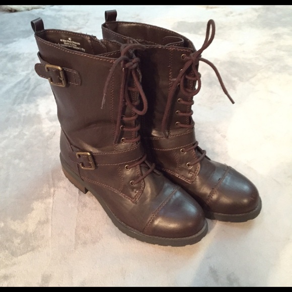 Target dark brown boots
