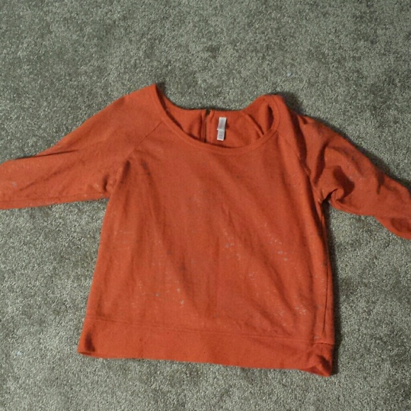 Loose scoop neck sweater