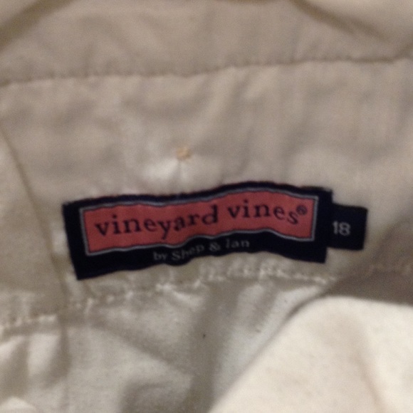 Vineyard Vines khaki Summer Club Shorts boys sz 18 - Picture 2 of 4