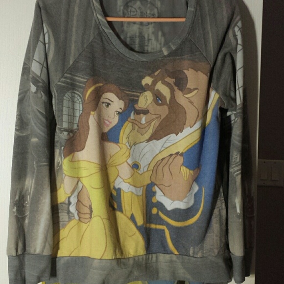 Beauty and the Beast Crew Neck Sweater