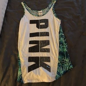 Pink by Victoria Secret size XS tank NWOT