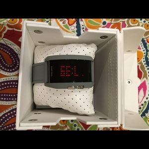 Scrolling LED watch