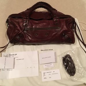 balenciaga mogano