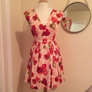 Bb Dakota Nettie Floral Print Dress Sz 6