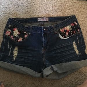 Jean shorts