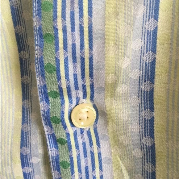 Robert Graham Men's XL Stripped Long Sleeve Shirt - Picture 4 of 4