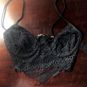 NWT!!! FL&L Bat Your Lashes Bra