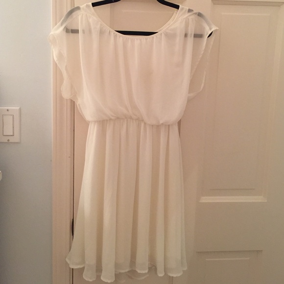 Lush Dresses & Skirts - flowy lush ivory dress