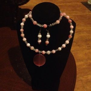 Candy cane necklace
