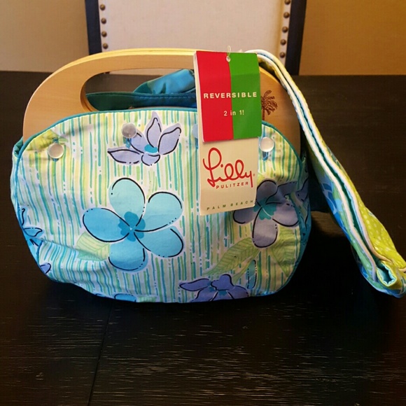 Lily Pulitzer Reversible 2 in 1 Purse