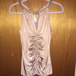 ⏰ ⌛️LAST CHANCE 7/13 Cache Beaded Halter Top