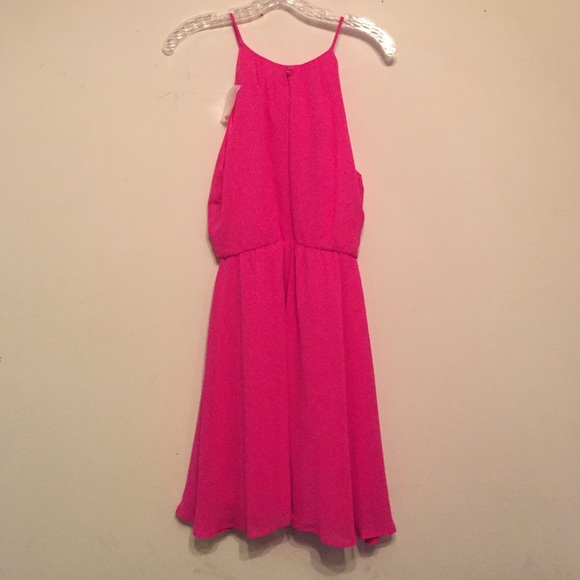 Pink, Open-Back Sundress - Picture 2 of 4