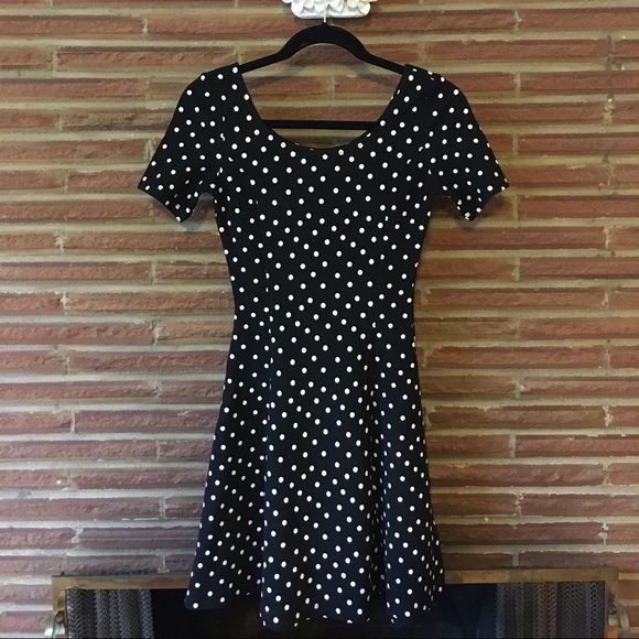 Business professional polka dot dress
