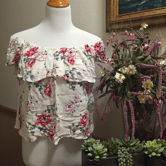 Floral Crop top