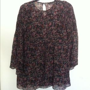 SOLD Zara floral print dress