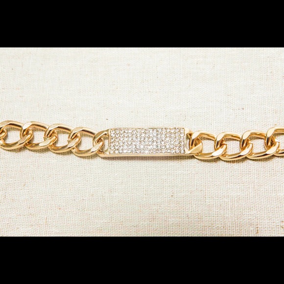 Bling chain bracelet