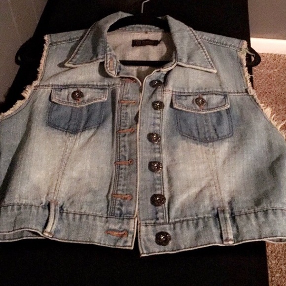 Denim vest