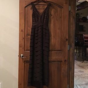 Xscape brown formal gown
