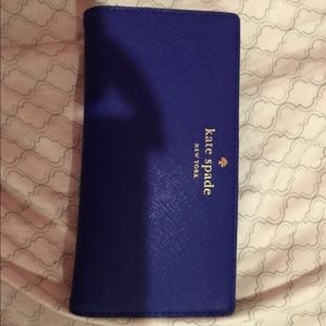 Royal Blue Kate Spade wallet