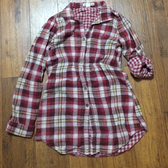 Love Stitch plaid shirt