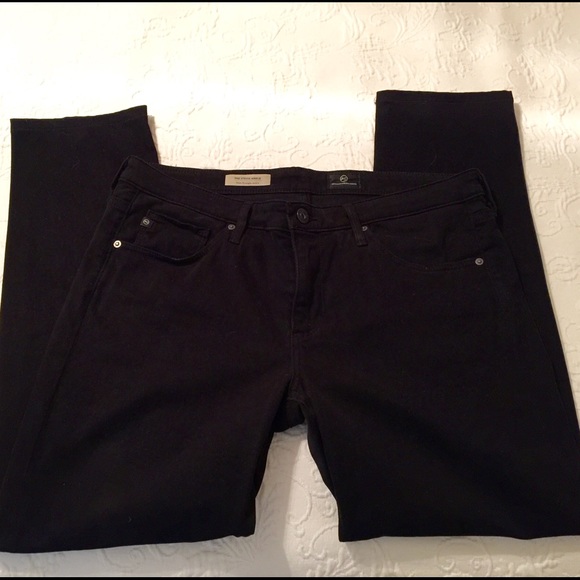 AG Adriano Goldschmied size 30 black pants